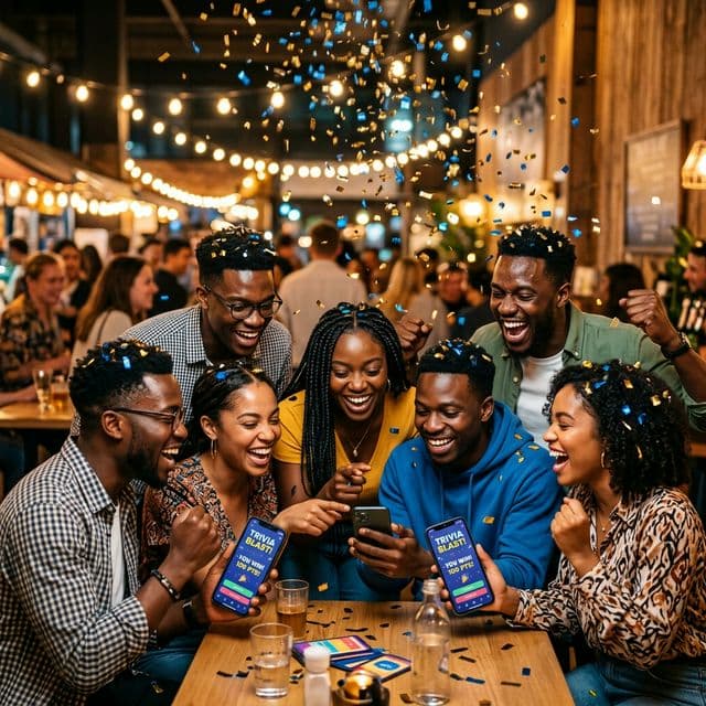 Friends playing Winna Play together